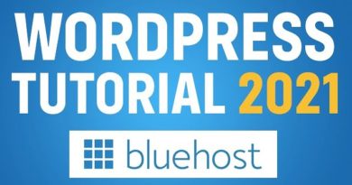Bluehost Wordpress Tutorial 2021 For Beginners (Bluehost Tutorial 2021)