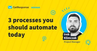 3 processes you should automate today | Webinar with Irek Klimczak